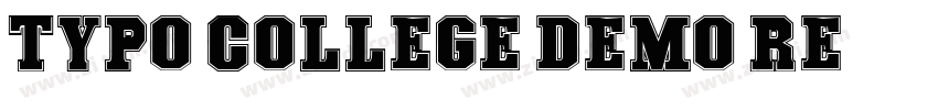 Typo College Demo Re字体转换